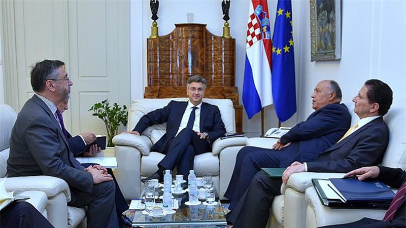 Predsjednik Vlade primio ministra vanjskih poslova Egipta